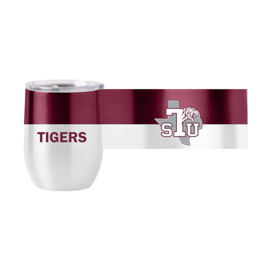 Texas Southern Univ Colorblock 16oz Stainless Curved Beverage - Logo Brands - Flyclothing LLC