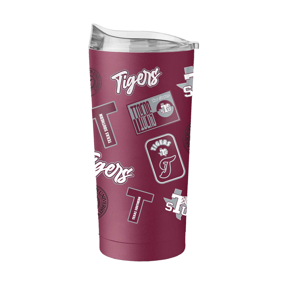 Texas Southern 20oz Dreamweave Powder Coat Tumbler - Logo Brands - Flyclothing LLC