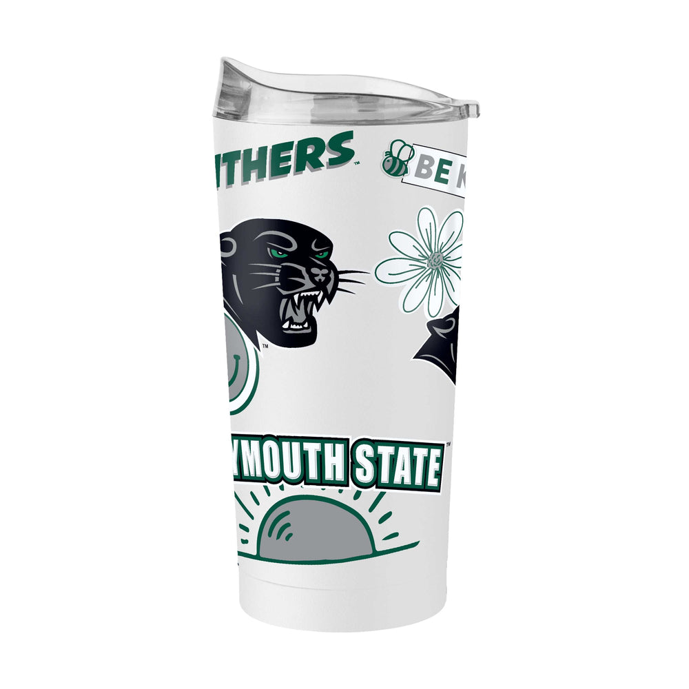 Plymouth State 20oz Native Powder Coat Tumbler - Logo Brands - Flyclothing LLC