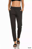 Zenana Scuba Capri Sweatpants with Pocket - Trendsi - Flyclothing LLC