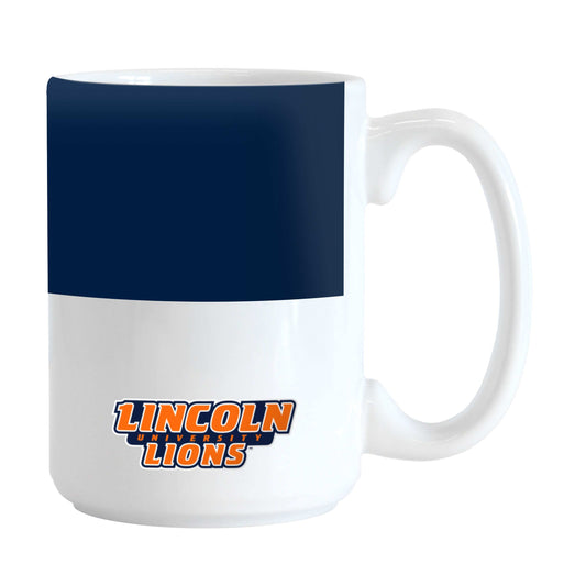 Lincoln Univ 15oz Colorblock Sublimated Mug - Logo Brands - Flyclothing LLC