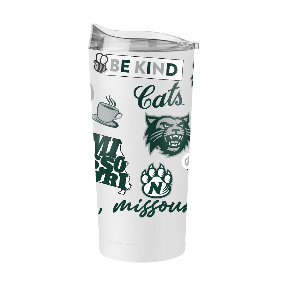 NW Missouri State 20oz Native Powder Coat Tumbler - Logo Brands - Flyclothing LLC