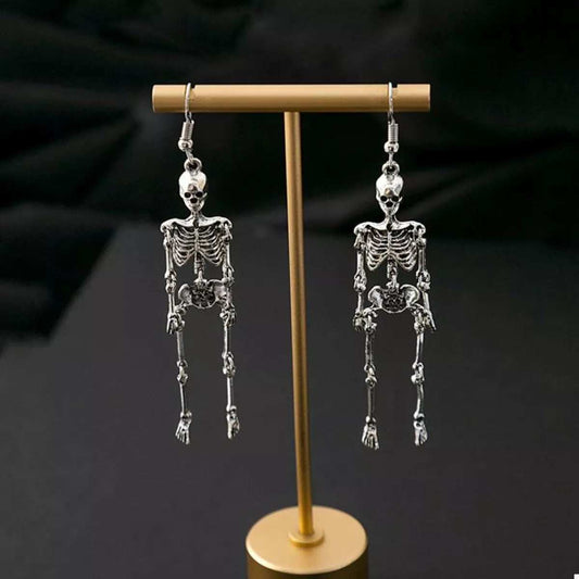 Halloween Skeleton Dangle Earrings - Trendsi - Flyclothing LLC