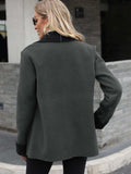 Open Front Long Sleeve Jacket - Trendsi - Flyclothing LLC