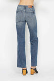 Judy Blue Full Size Tummy Control Straight Jeans - Trendsi - Flyclothing LLC