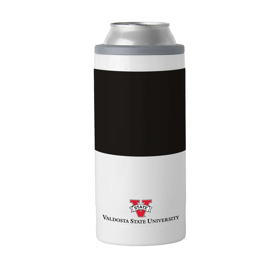 Valdosta State 12oz Colorblock Slim Can Coolie - Logo Brands - Flyclothing LLC