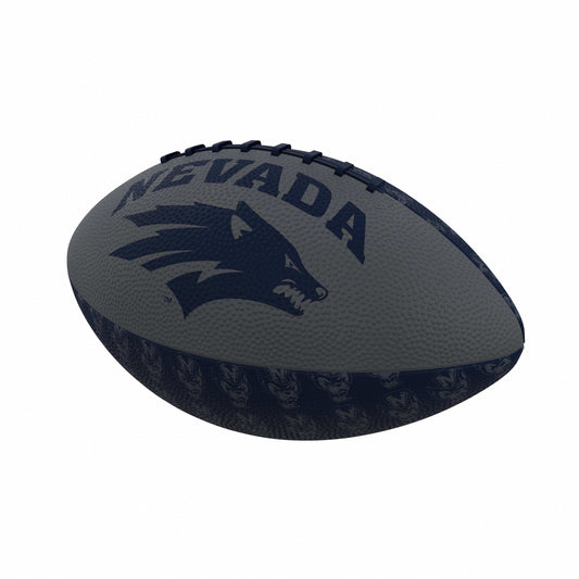 Nevada (Reno) Repeating Mini-Size Rubber Football - Logo Brands - Flyclothing LLC