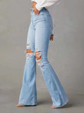 Distressed Jeans with Pockets - Trendsi - Flyclothing LLC