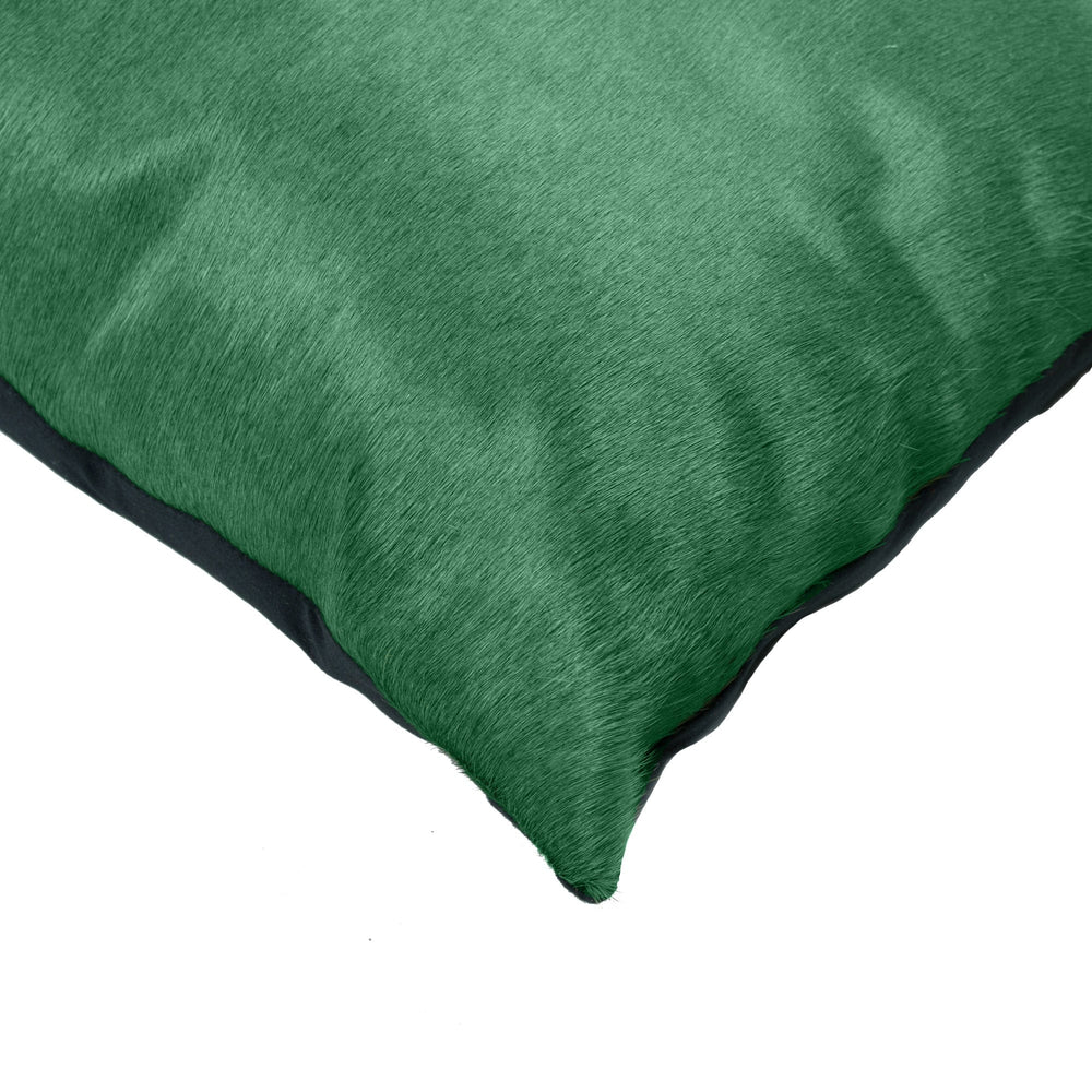 18" Verde Cowhide Throw Pillow - Homeroots - Flyclothing LLC