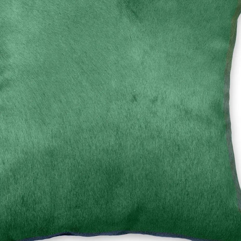 18" Verde Cowhide Throw Pillow - Homeroots - Flyclothing LLC