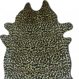 72" X 84" Leopard Cowhide - Rug - Homeroots - Flyclothing LLC