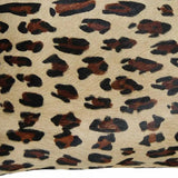 12" X 20" Black and Orange Cowhide Throw Pillow - Homeroots - Flyclothing LLC