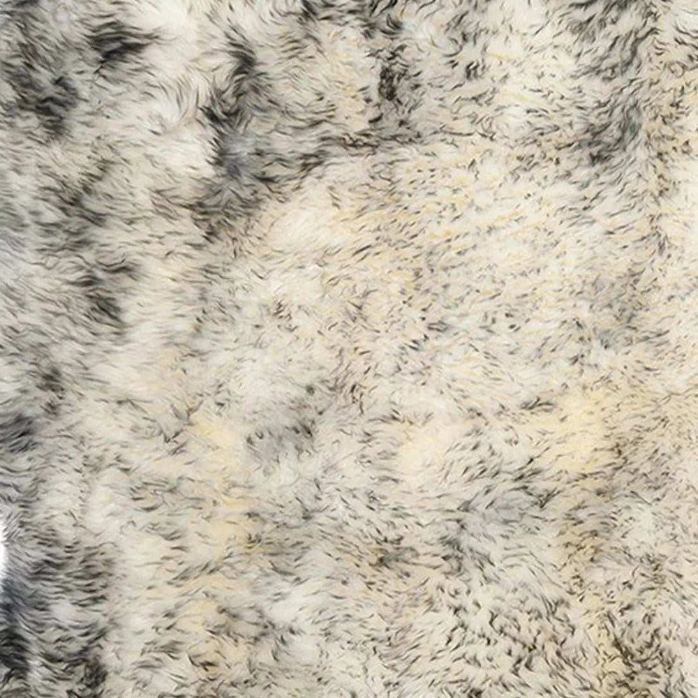 Gradient Gray Animal Print Area Rug - Homeroots - Flyclothing LLC
