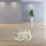 Gradient Gray Animal Print Area Rug - Homeroots - Flyclothing LLC