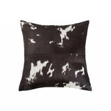 18" X 18" X 5" Chocolate And White Quattro Pillow - Homeroots - Flyclothing LLC