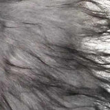 15" X 15" Silver Sheepskin Solid Color Dining Chair Pad - Homeroots - Flyclothing LLC