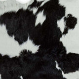 2' X 3' Black and White Cowhide Hand Woven Area Rug - Homeroots - Flyclothing LLC