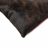 Set of Two 12" X 20" Chocolate Cowhide Throw Pillow - Homeroots - Flyclothing LLC