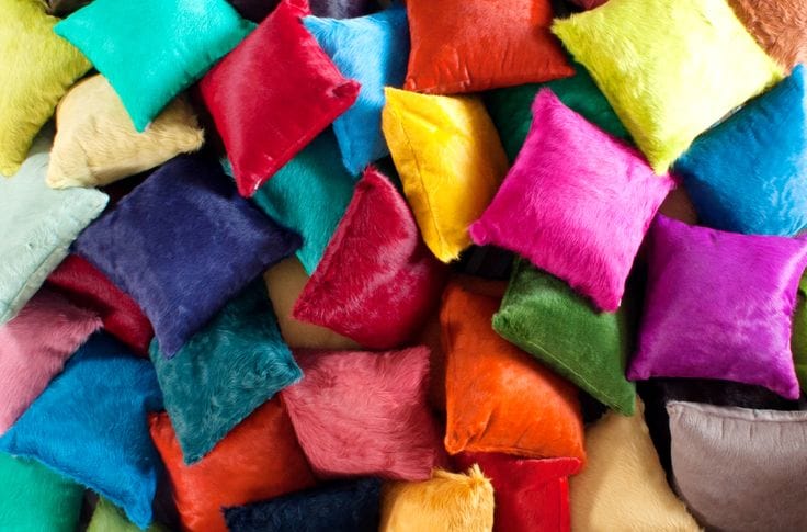 12" X 20" X 5" Firecracker Cowhide Pillow 2 Pack - Homeroots - Flyclothing LLC