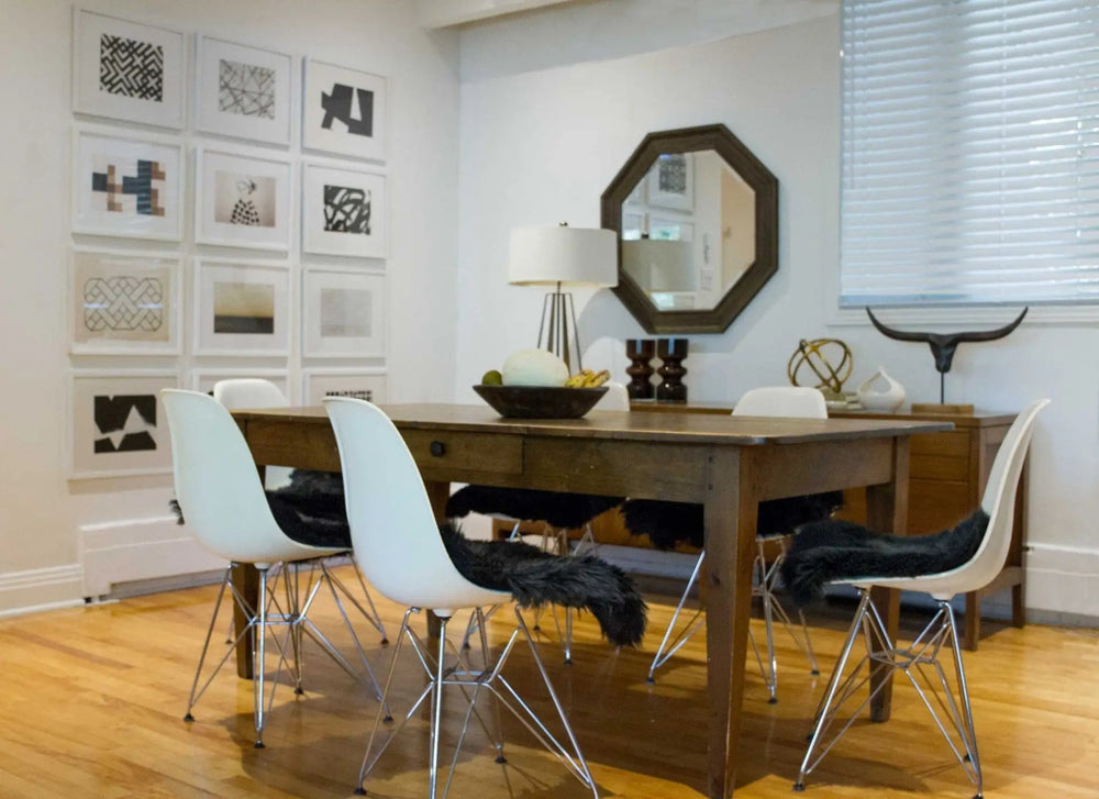 17" X 17" Black Sheepskin Solid Color Pad - Homeroots - Flyclothing LLC