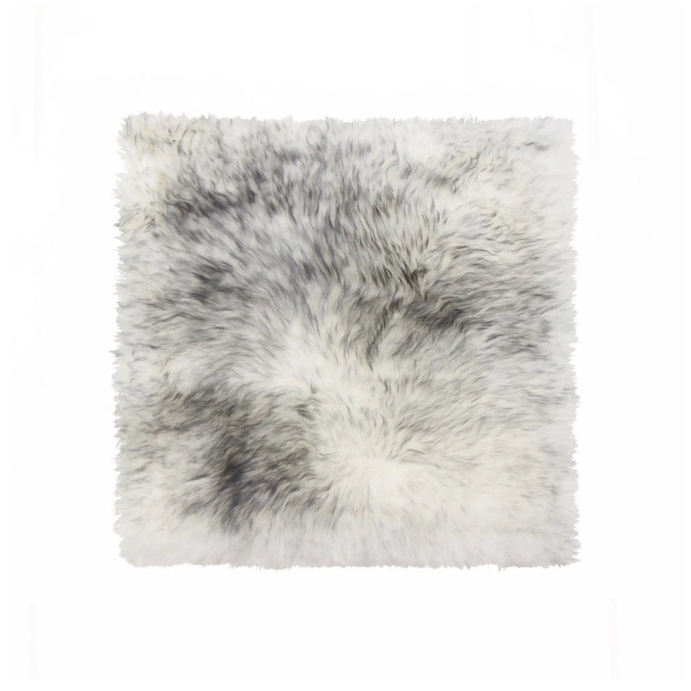 17" X 17" Gray Synthetic Animal Print Pad - Homeroots - Flyclothing LLC