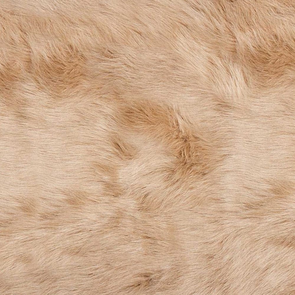 60" X 96" Off White Sheepskin - Rug Or Throw - Homeroots - Flyclothing LLC