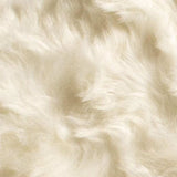 4' X 6' Off White Faux Sheepskin Washable Area Rug - Homeroots - Flyclothing LLC