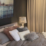 12" X 20" X 5" Gray Faux Pillow 2 Pack - Homeroots - Flyclothing LLC