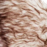 24" X 36" X 1.5" Gradient Chocolate Faux Sheepskin - Area Rug - Homeroots - Flyclothing LLC