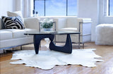 60" X 84" Off White Cowhide Rug - Homeroots