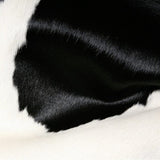 60" X 84" Black And White Cowhide - Area Rug - Homeroots - Flyclothing LLC