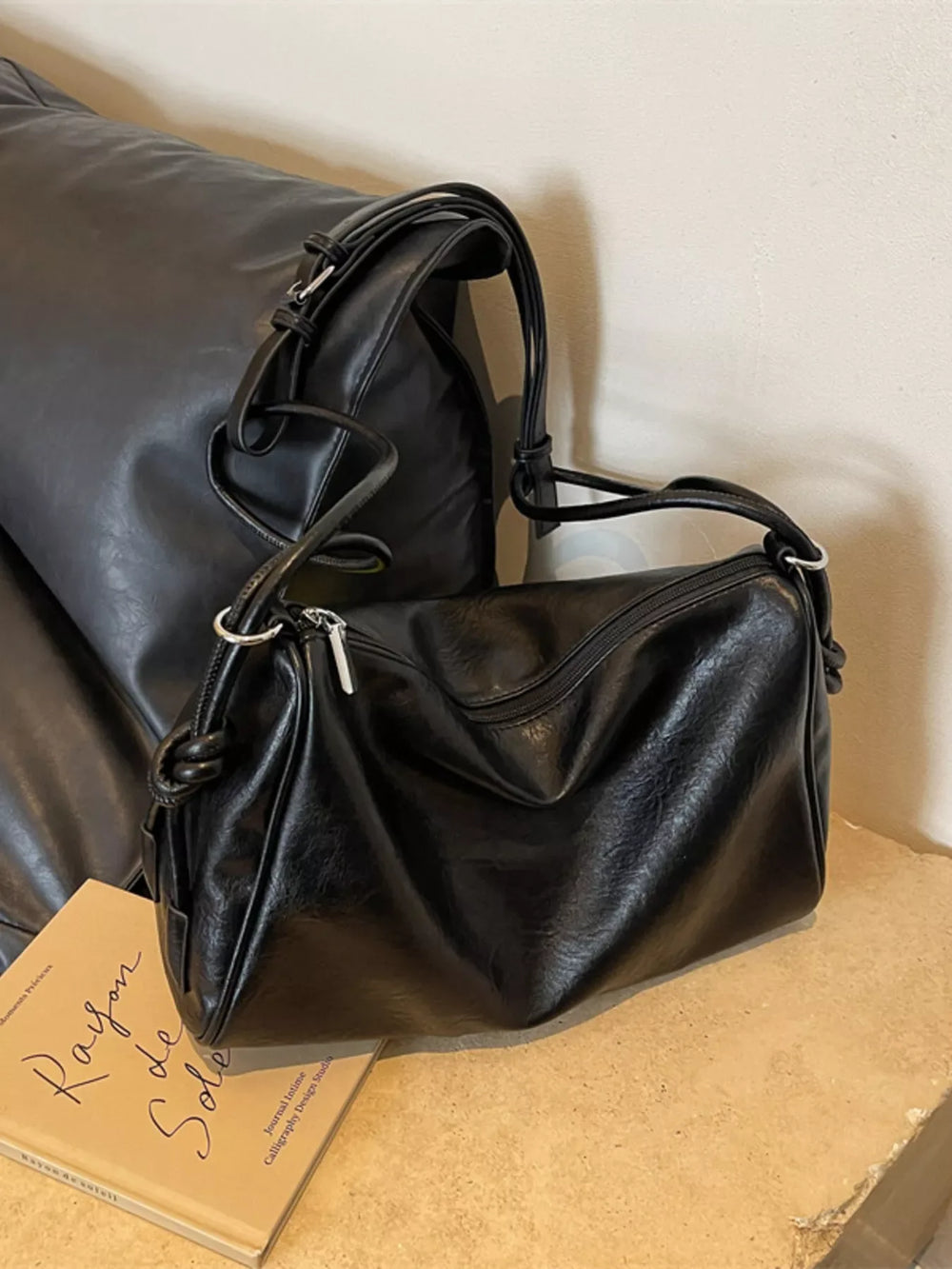 Vintage Style Leather Crossbody Bag - Trendsi - Flyclothing LLC