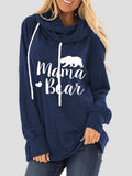 Drawstring Letter Graphic Long Sleeve Hoodie - Trendsi - Flyclothing LLC