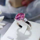 5 Carat Moissanite 925 Sterling Silver Ring - Trendsi - Flyclothing LLC