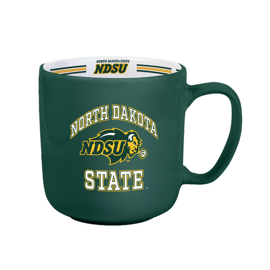 North Dakota State 15oz Stripe Mug - Logo Brands - Flyclothing LLC