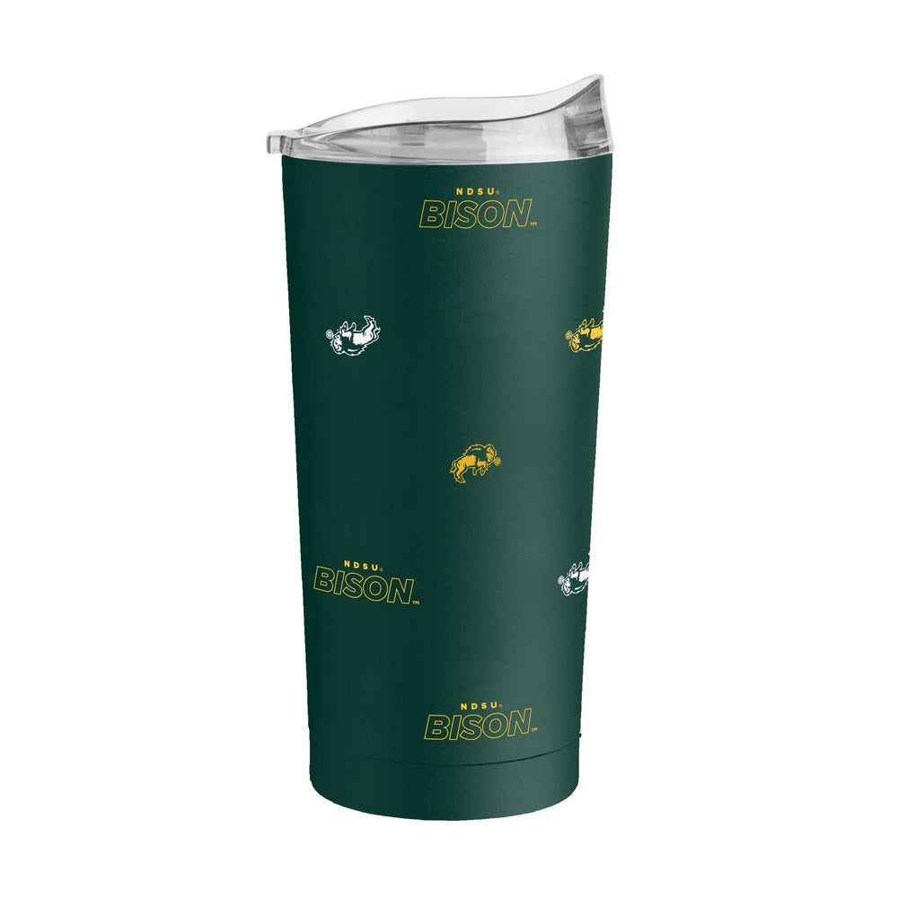 North Dakota State 20oz Step And Repeat Powder Coat Tumbler - Logo Brands - Flyclothing LLC