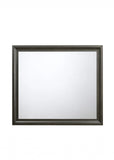35" Gray Framed Accent Mirror - Homeroots - Flyclothing LLC