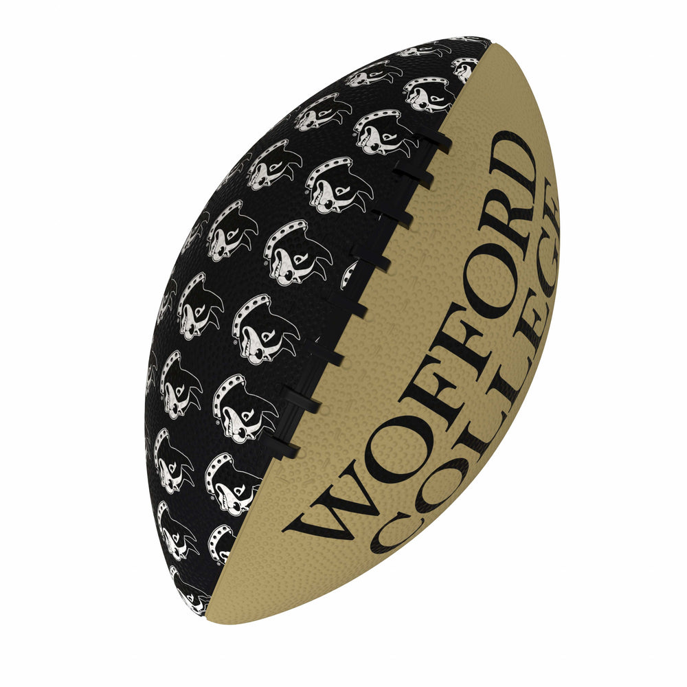 Wofford Mini Size Rubber Footballl - Logo Brands - Flyclothing LLC