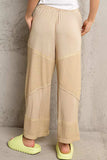 POL Elastic Waistband Wide Leg Pants with Drawstring - Trendsi - Flyclothing LLC
