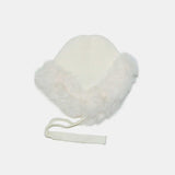 Thermal Tied Fuzzy Winter Hat - Trendsi - Flyclothing LLC