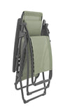 28" Green Steel Outdoor Zero Gravity Chair with Green Cushion - Homeroots - Flyclothing LLC