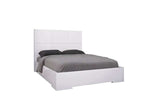 White Stainless Steel King Bed Frame - Homeroots - Flyclothing LLC