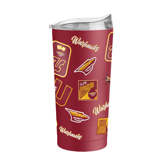 Louisiana Monroe 20oz Dreamweave Powder Coat Tumbler - Logo Brands - Flyclothing LLC