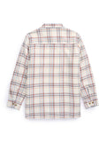 Women's Ely Walker Plaid Flannel Shacket with Sherpa Lining - Ely Cattleman - Flyclothing LLC