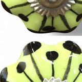 1.5" X 1.5" X 1.5" Lemon Black And Silver Knobs 8 Pack - Homeroots - Flyclothing LLC