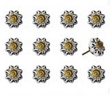 1.5" X 1.5" X 1.5" Yellow Blue And Red Knobs 12 Pack - Homeroots - Flyclothing LLC