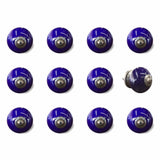 1.5" X 1.5" X 1.5" Navy And Copper Knobs 12 Pack - Homeroots - Flyclothing LLC