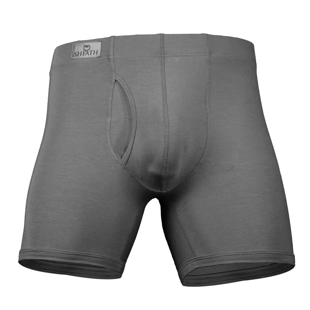 SHEATH 3.21 Men's Dual Pouch Boxer Brief - SHEATH UNDERWEAR - Flyclothing LLC