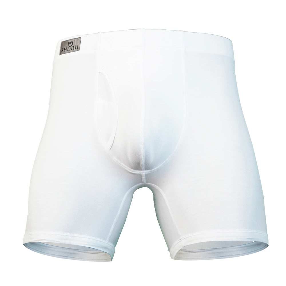 SHEATH 3.21 Men's Dual Pouch Boxer Brief - SHEATH UNDERWEAR - Flyclothing LLC