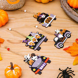 4-Piece Halloween Element Car-Shape Hanging Widgets - Trendsi - Flyclothing LLC